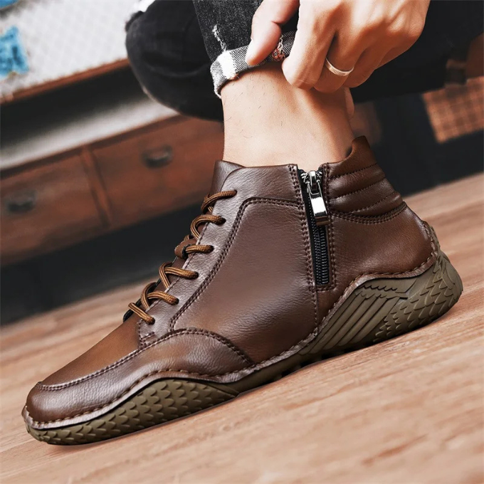 MOREL & LAURENT PARIS | BOTTES EN CUIR ROBUSTES POUR HOMMES
