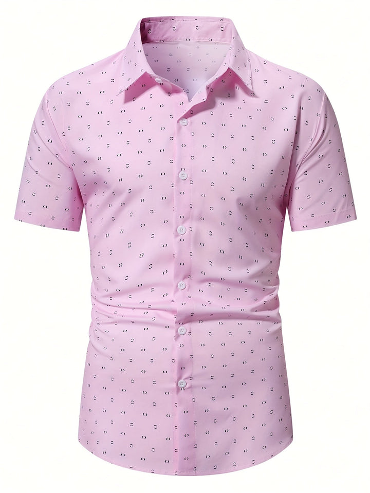 MOREL & LAURENT PARIS | CHEMISE D'ÉTÉ AVEC IMPRIMÉ
