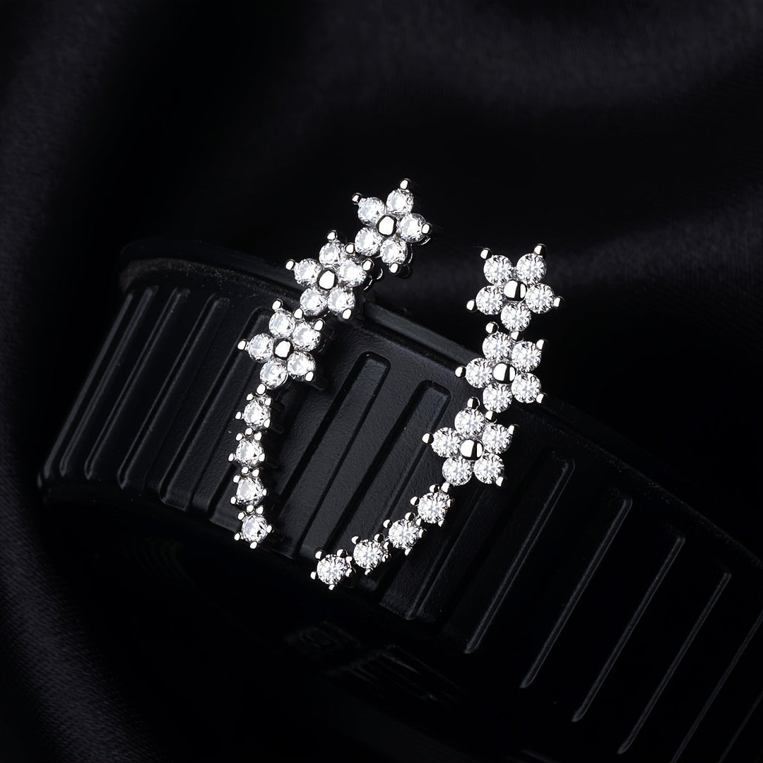 MOREL & LAURENT PARIS | BOUCLES D’OREILLES FLORALES INTEMPORELLES