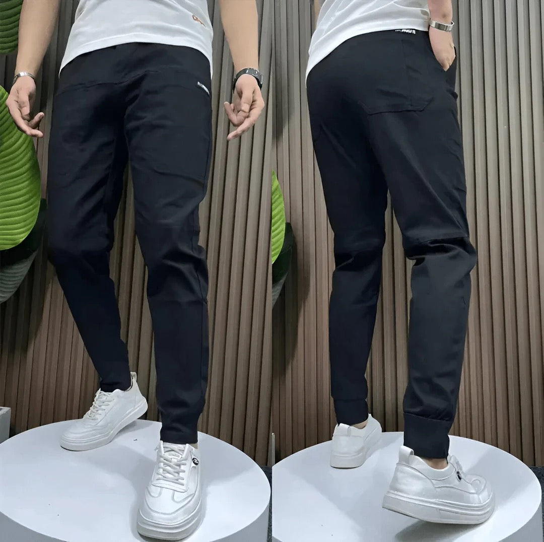 MOREL & LAURENT PARIS | PANTALON CARGO ÉLASTIQUE PREMIUM