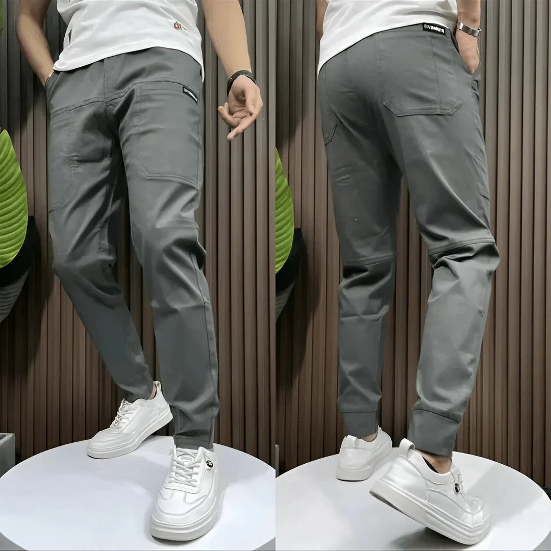 MOREL & LAURENT PARIS | PANTALON CARGO ÉLASTIQUE PREMIUM