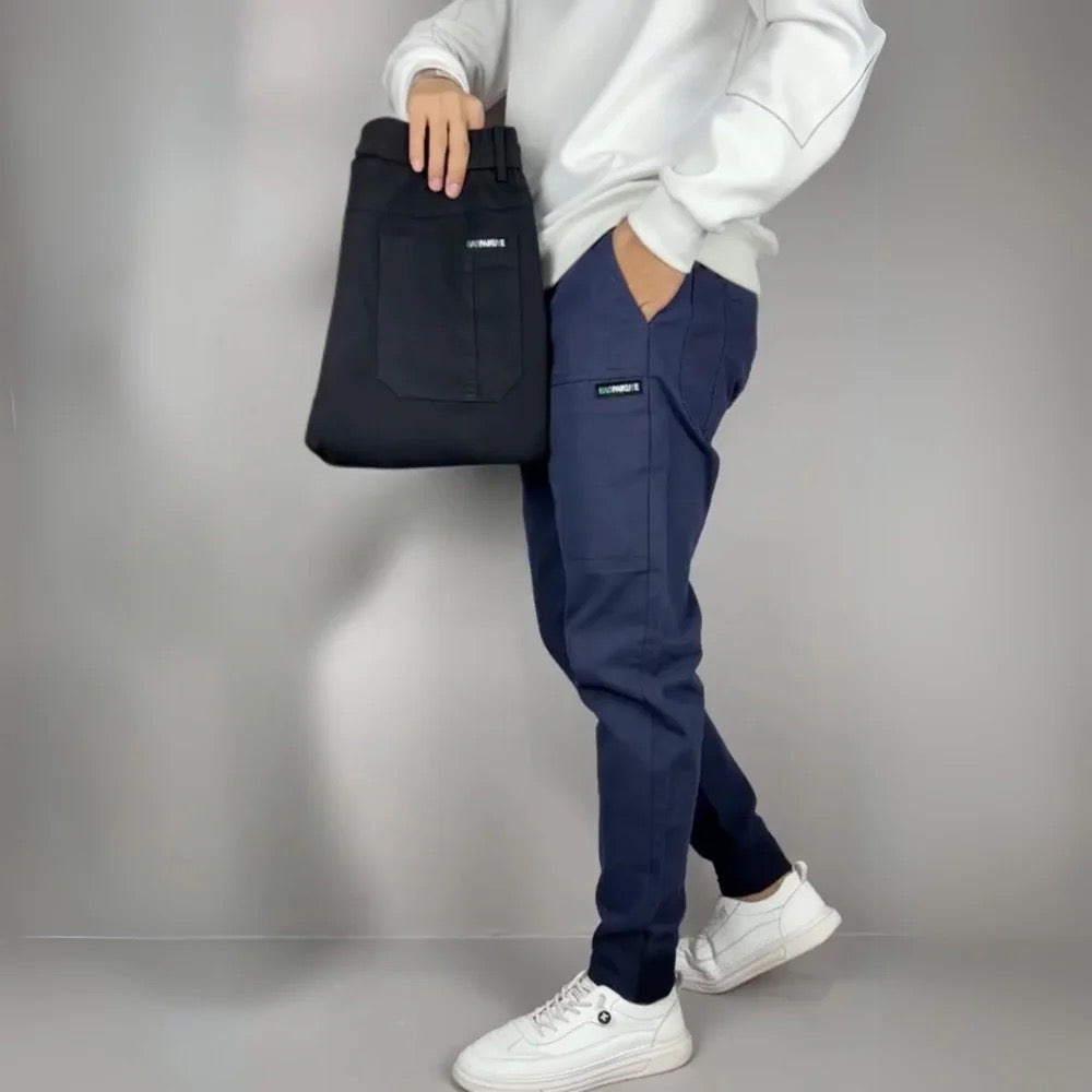 MOREL & LAURENT PARIS | PANTALON CARGO ÉLASTIQUE PREMIUM