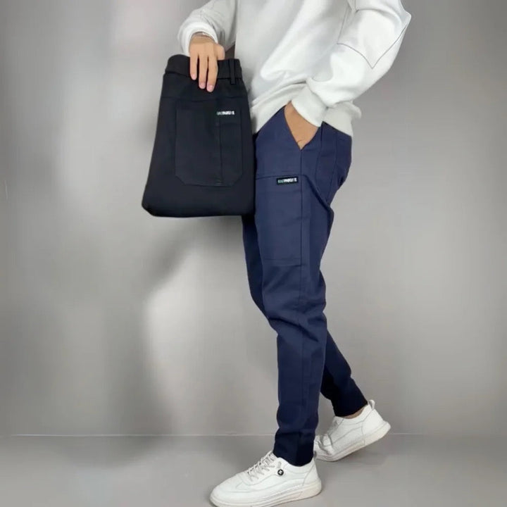 MOREL & LAURENT PARIS | PANTALON CARGO ÉLASTIQUE PREMIUM