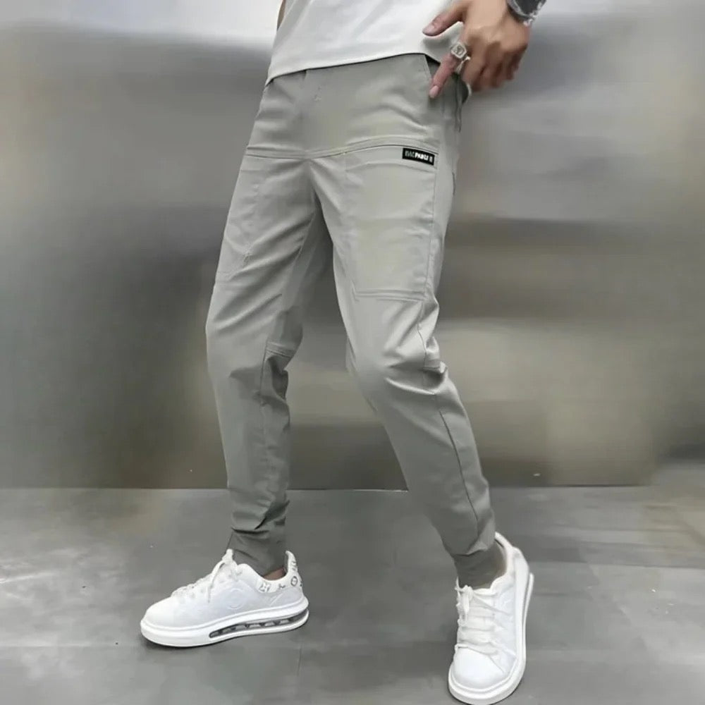 MOREL & LAURENT PARIS | PANTALON CARGO ÉLASTIQUE PREMIUM
