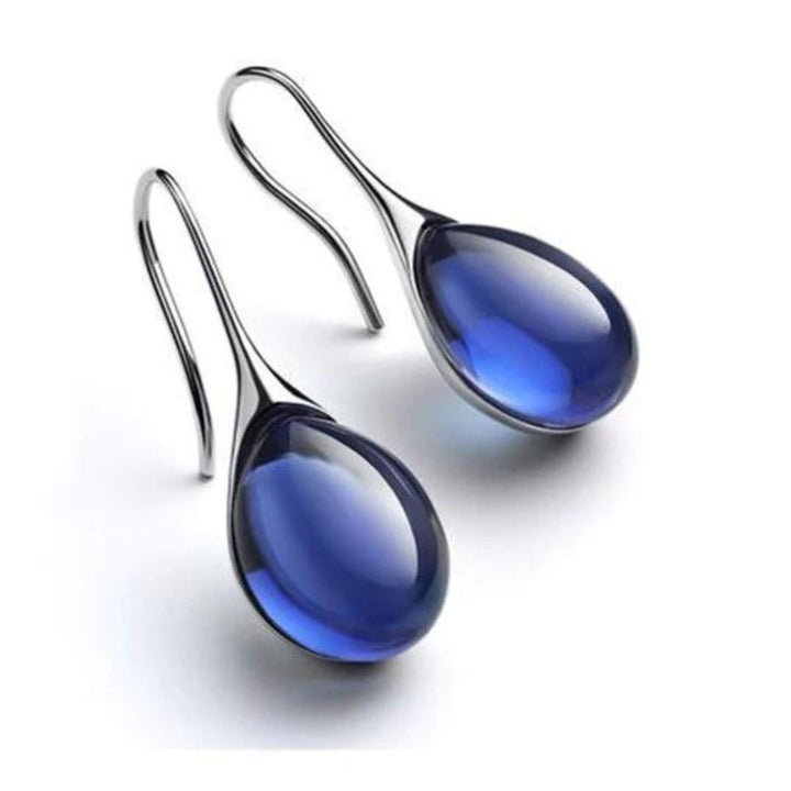 MOREL & LAURENT PARIS | BOUCLES D’OREILLES EN CRISTAL D’OR ET D’ARGENT