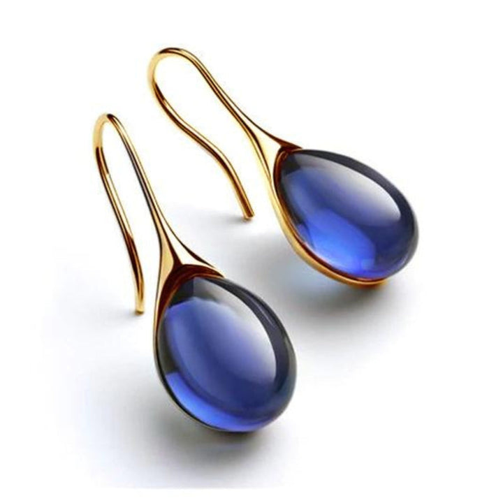 MOREL & LAURENT PARIS | BOUCLES D’OREILLES EN CRISTAL D’OR ET D’ARGENT
