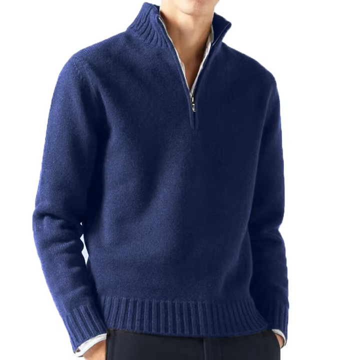 MOREL & LAURENT PARIS | DOLCEVITA EN LAINE AVEC ZIP POUR HOMME