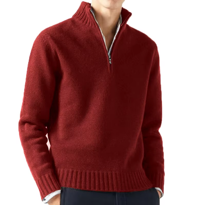 MOREL & LAURENT PARIS | DOLCEVITA EN LAINE AVEC ZIP POUR HOMME