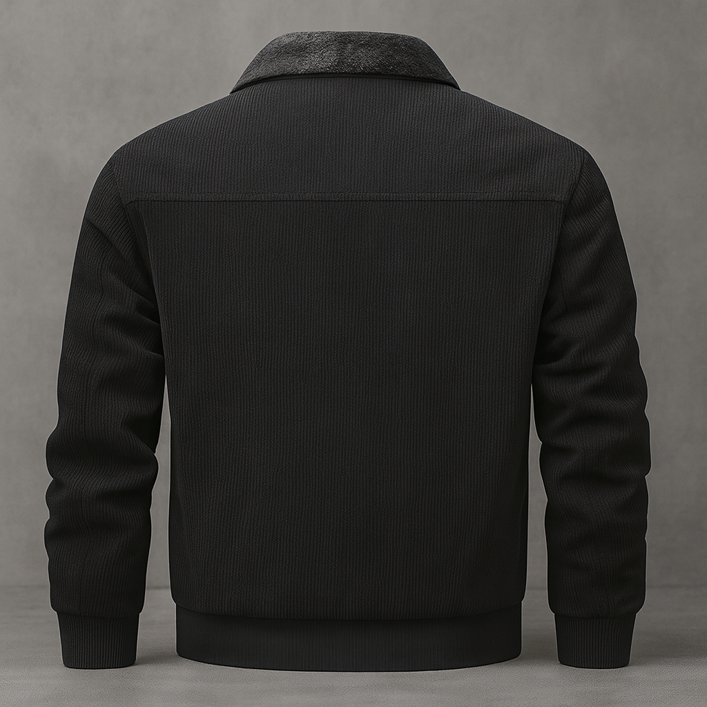 MOREL & LAURENT PARIS | VESTE POUR HOMME AVEC FAUSSE FOURRURE