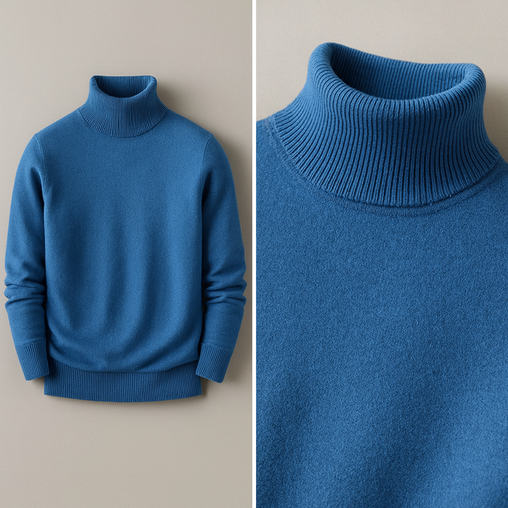 MOREL & LAURENT PARIS | PULL À COL MONTANT POUR HOMME