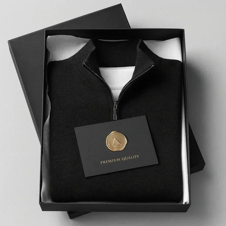 MOREL & LAURENT PARIS | PULL ZIPPÉ POUR HOMME
