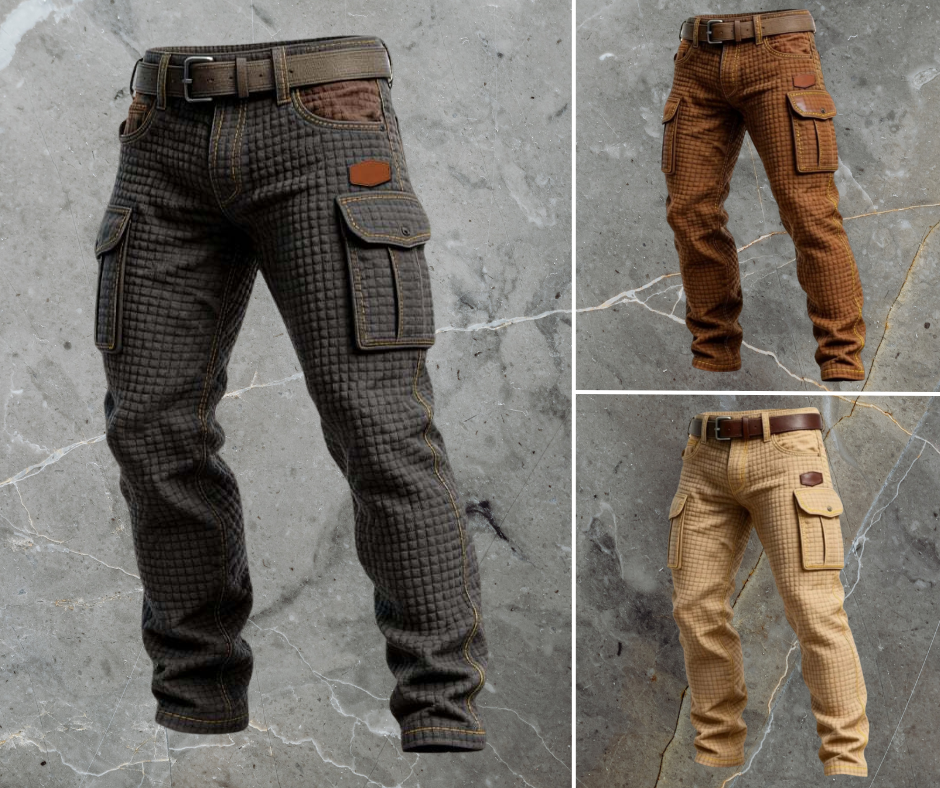 MOREL & LAURENT PARIS | PANTALON CARGO RENFORCÉ