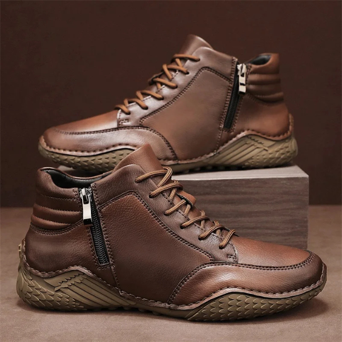 MOREL & LAURENT PARIS | BOTTES EN CUIR ROBUSTES POUR HOMMES