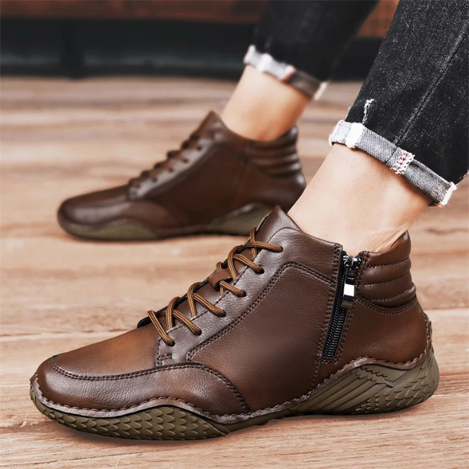 MOREL & LAURENT PARIS | BOTTES EN CUIR ROBUSTES POUR HOMMES