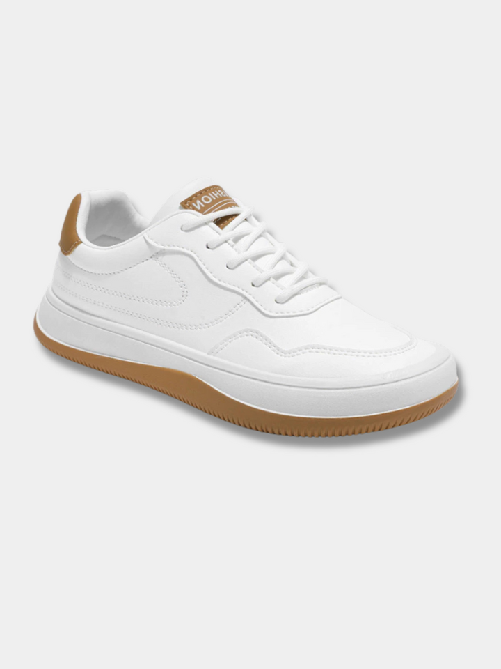 MOREL & LAURENT PARIS | BASKETS EN CUIR VÉRITABLE