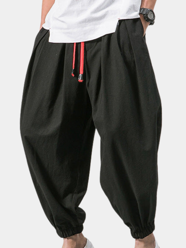 MOREL & LAURENT PARIS | PANTALONS OVERSIZE EN COTON