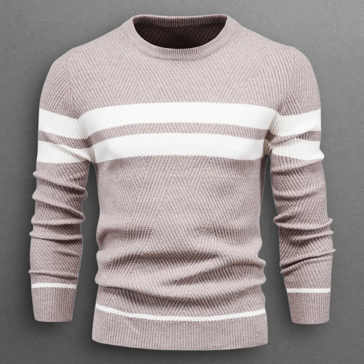 MOREL & LAURENT PARIS | PULL RAYÉ POUR HOMME