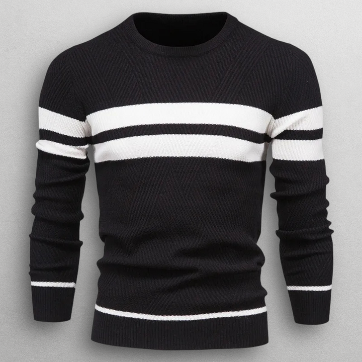 MOREL & LAURENT PARIS | PULL RAYÉ POUR HOMME