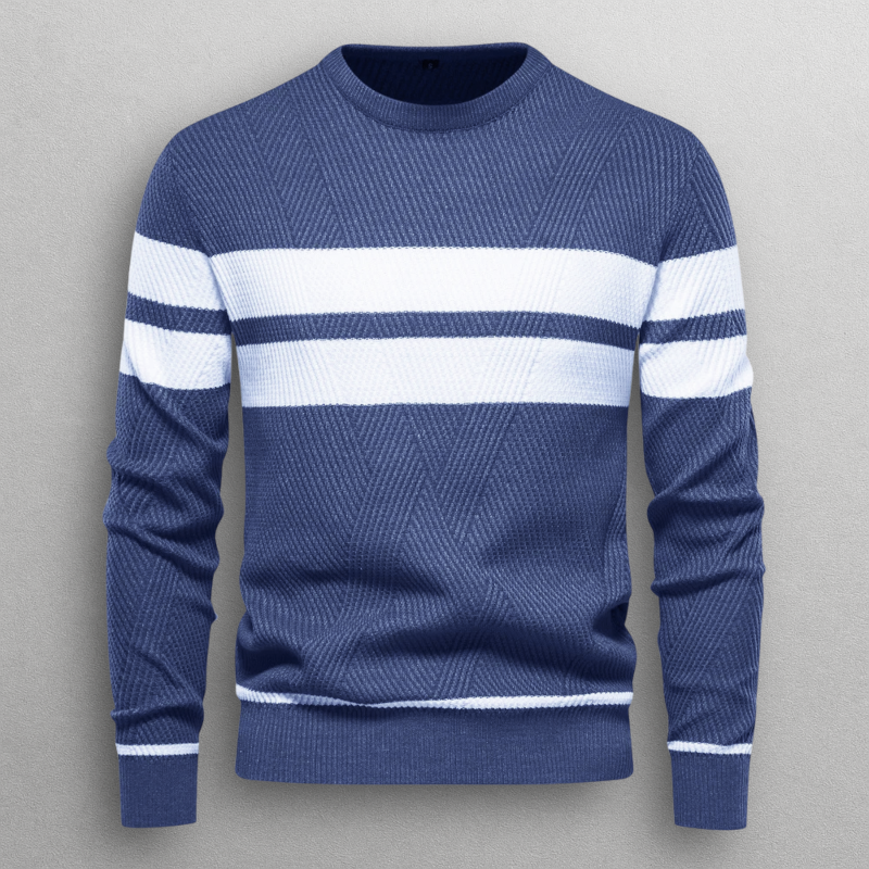 MOREL & LAURENT PARIS | PULL RAYÉ POUR HOMME