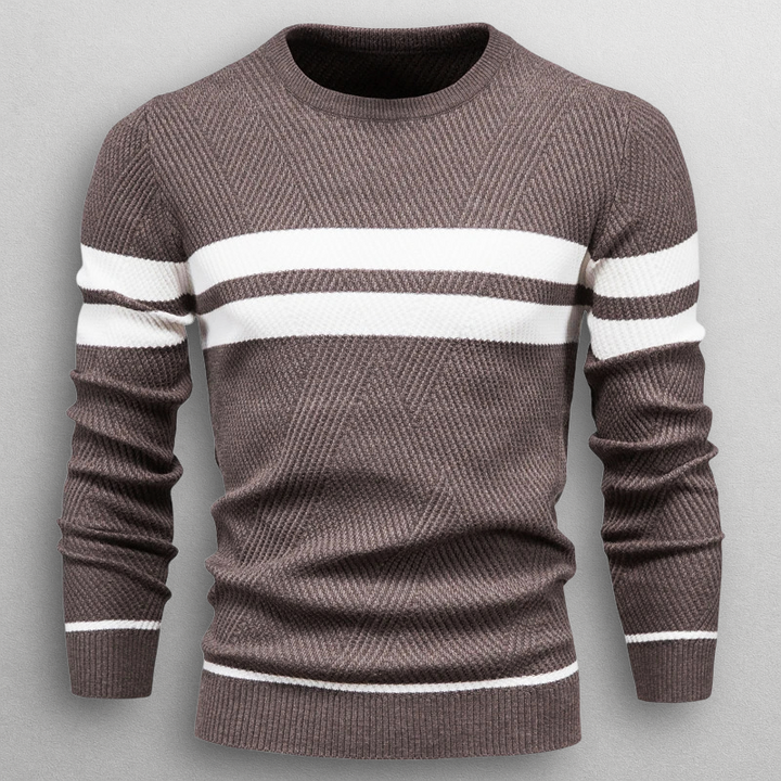 MOREL & LAURENT PARIS | PULL RAYÉ POUR HOMME