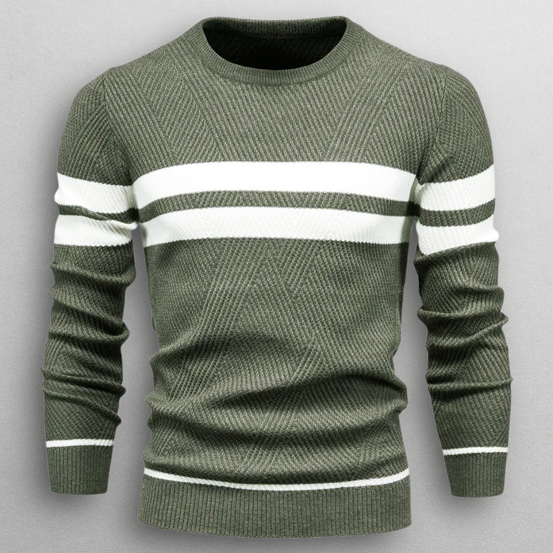 MOREL & LAURENT PARIS | PULL RAYÉ POUR HOMME