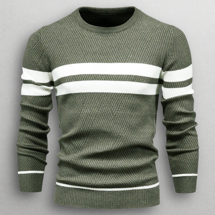 MOREL & LAURENT PARIS | PULL RAYÉ POUR HOMME