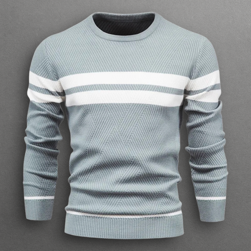 MOREL & LAURENT PARIS | PULL RAYÉ POUR HOMME
