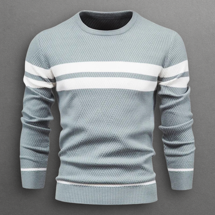 MOREL & LAURENT PARIS | PULL RAYÉ POUR HOMME
