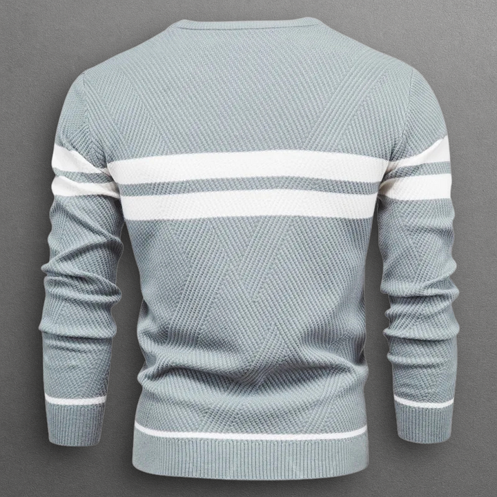 MOREL & LAURENT PARIS | PULL RAYÉ POUR HOMME