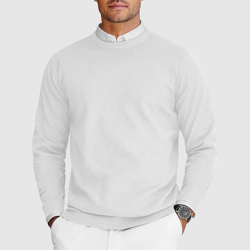 MOREL & LAURENT PARIS | PULL COL ROND POUR HOMMES