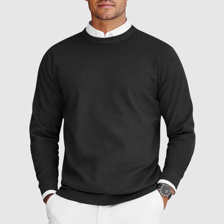 MOREL & LAURENT PARIS | PULL COL ROND POUR HOMMES