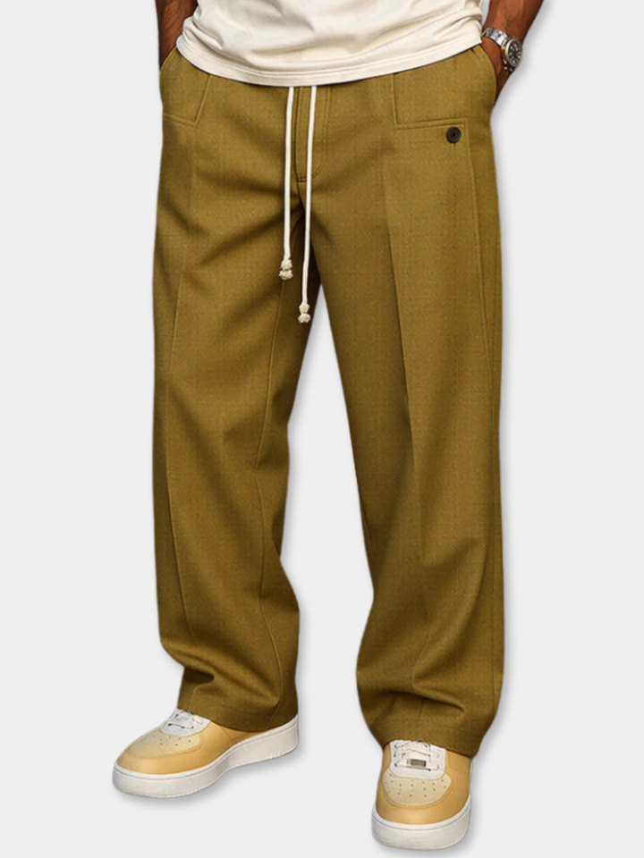 MOREL & LAURENT PARIS | PANTALONS ÉLÉGANTS AVEC CORDON