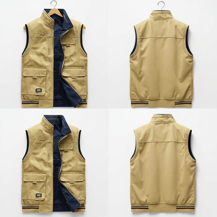MOREL & LAURENT PARIS | GILET D'HOMME DE LUXE