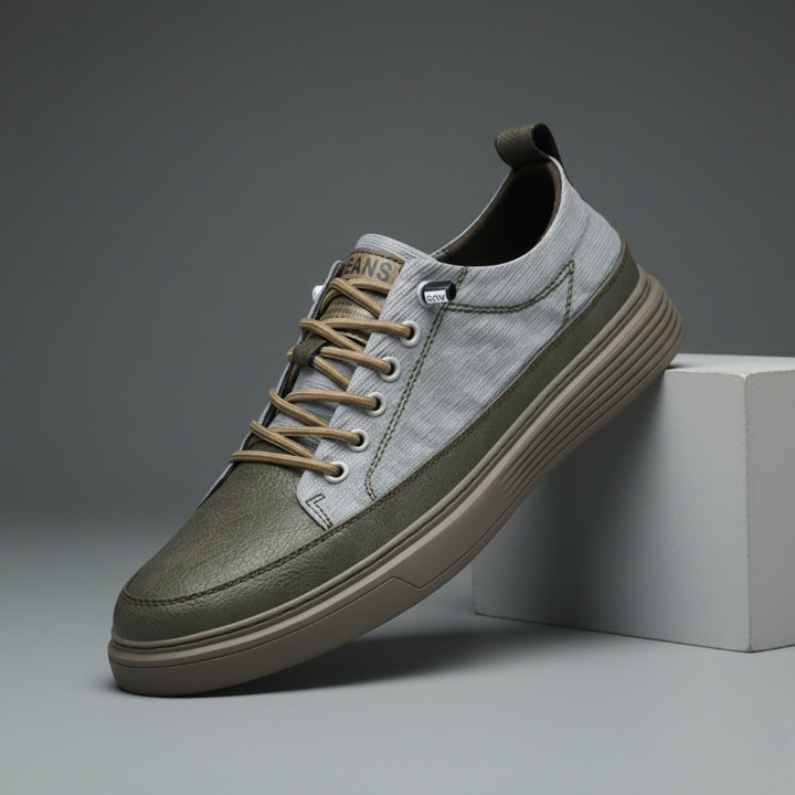 MOREL & LAURENT PARIS | BASKETS EN CUIR POUR HOMME