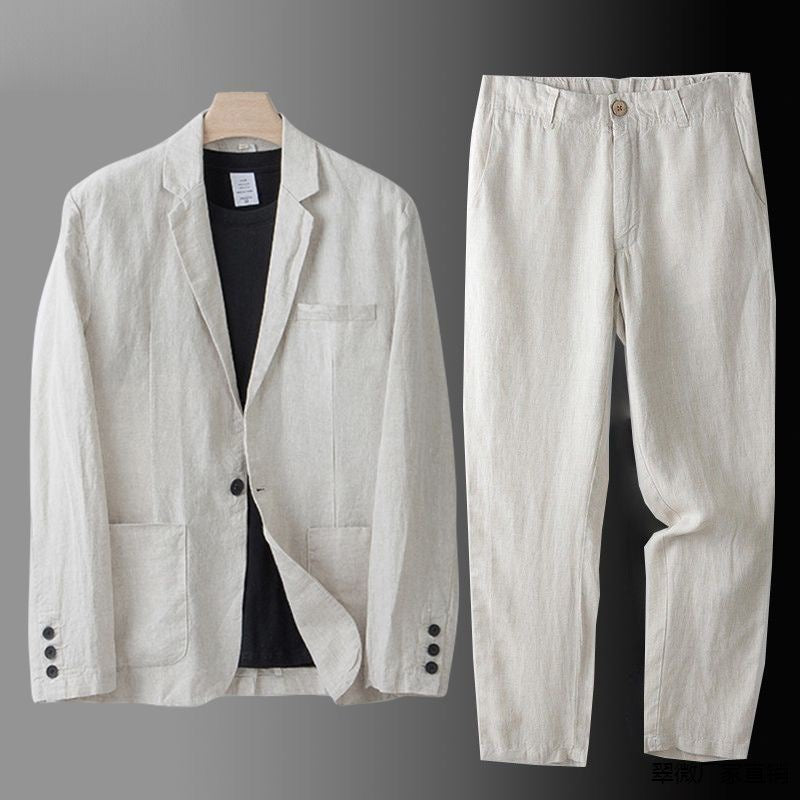 MOREL & LAURENT PARIS | OTTAVIO ROBE ÉLÉGANTE EN LIN