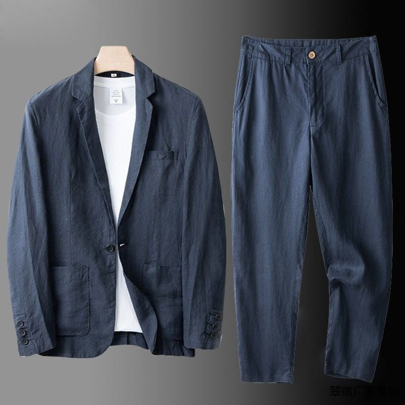 MOREL & LAURENT PARIS | OTTAVIO ROBE ÉLÉGANTE EN LIN