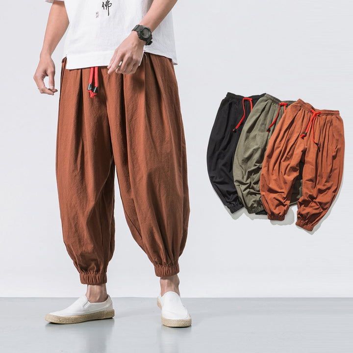MOREL & LAURENT PARIS | PANTALONS OVERSIZE EN COTON