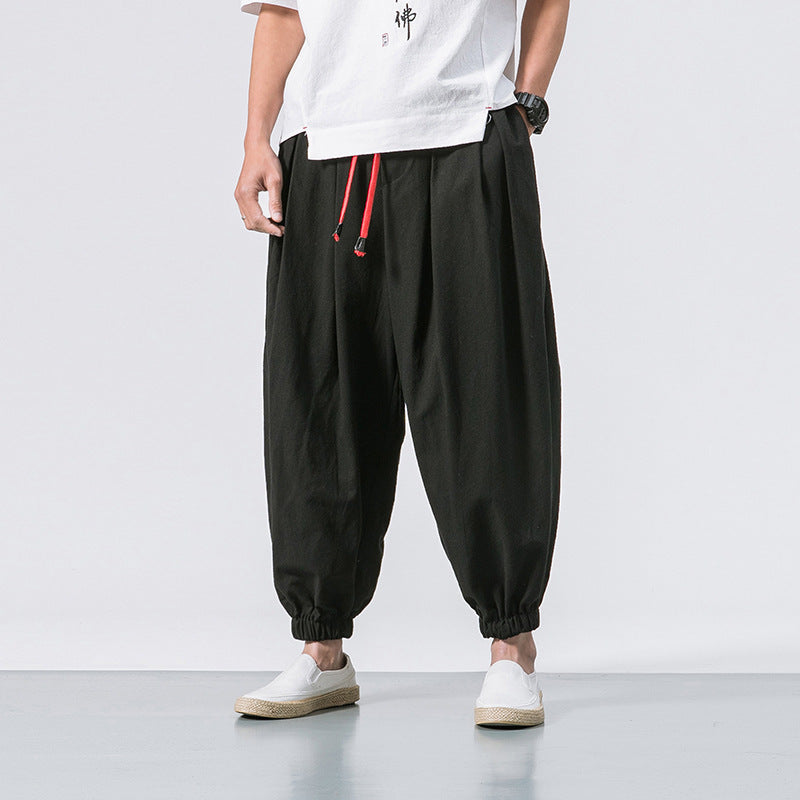 MOREL & LAURENT PARIS | PANTALONS OVERSIZE EN COTON