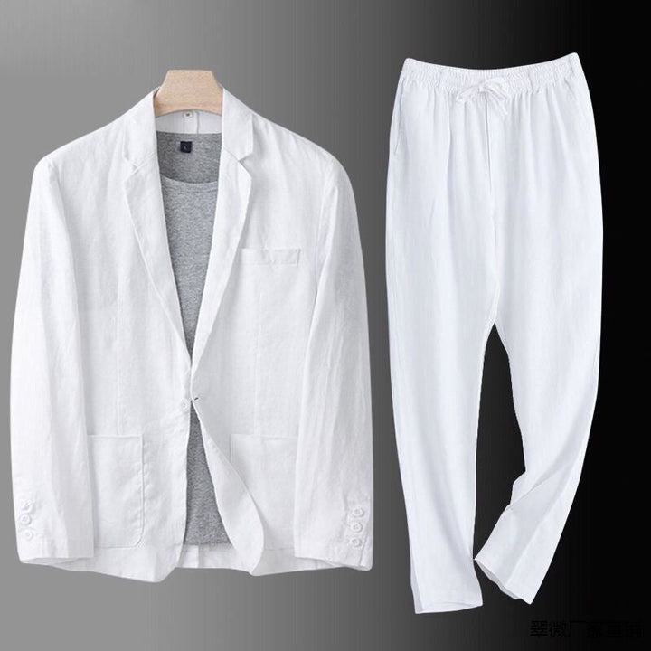 MOREL & LAURENT PARIS | OTTAVIO ROBE ÉLÉGANTE EN LIN