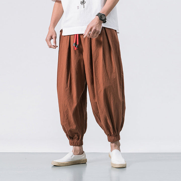 MOREL & LAURENT PARIS | PANTALONS OVERSIZE EN COTON