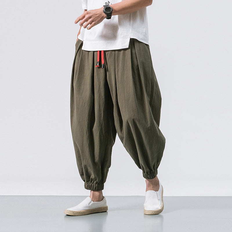 MOREL & LAURENT PARIS | PANTALONS OVERSIZE EN COTON
