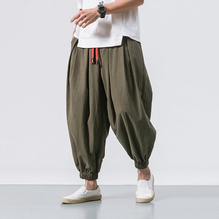 MOREL & LAURENT PARIS | PANTALONS OVERSIZE EN COTON