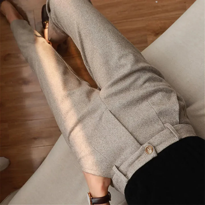 MOREL & LAURENT PARIS | PANTALONS ÉLÉGANTS EN PURE LAINE SUR MESURE