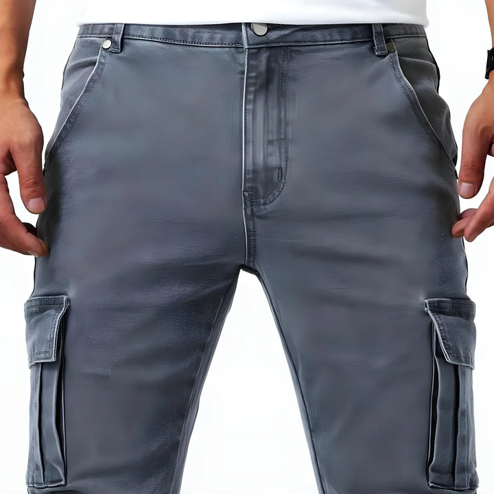 MOREL & LAURENT PARIS | PANTALON CARGO STRETCH