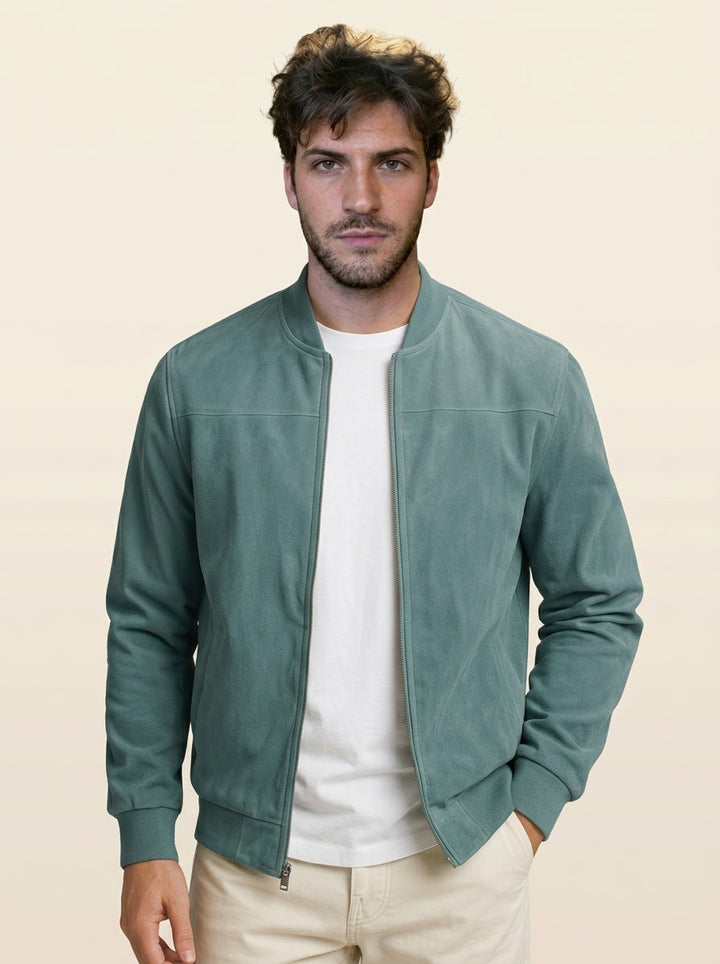 Duval™ | Veste en Daim Élégante
