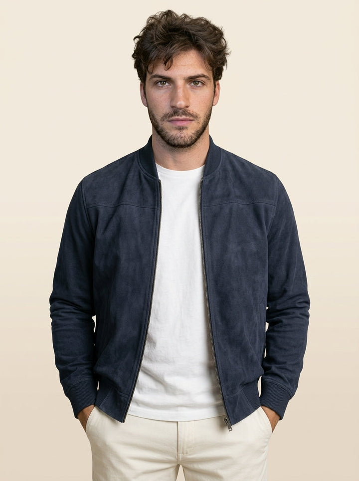 Duval™ | Veste en Daim Élégante
