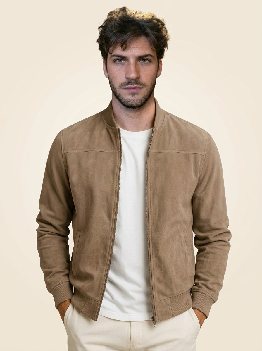 Duval™ | Veste en Daim Élégante