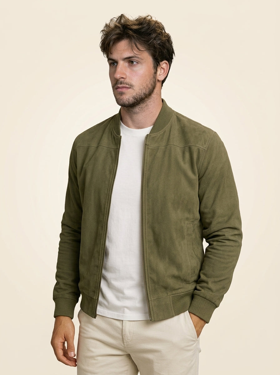 Duval™ | Veste en Daim Élégante