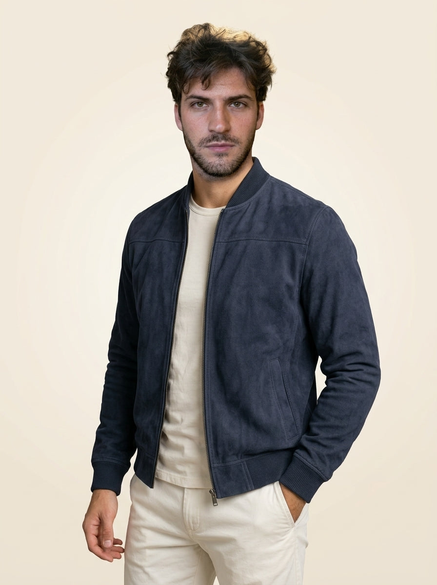 Duval™ | Veste en Daim Élégante
