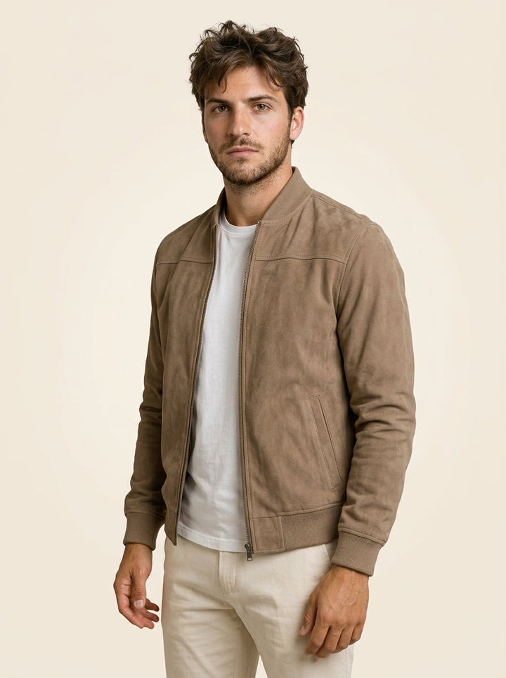 Duval™ | Veste en Daim Élégante